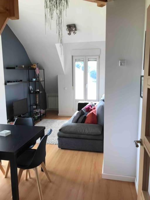 Precioso Atico Con Parking Privado. Vistas Al Rio Appartement Limpias Buitenkant foto